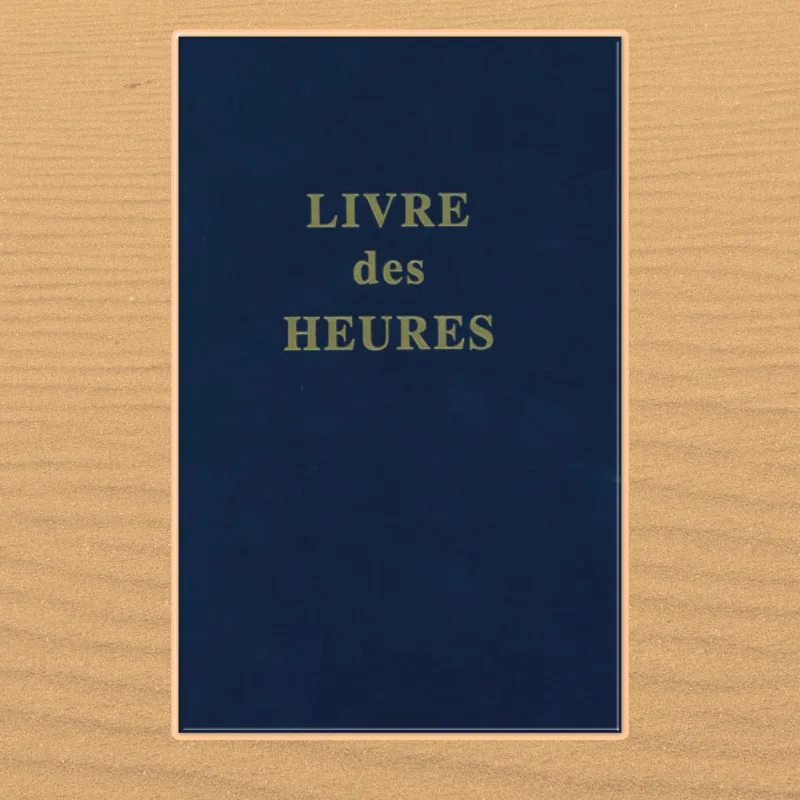 Le livre des Heures  contient les offices quotidiens de l'Église orthodoxe.